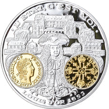 France, Medal, 2000 Ans d'Histoire Monétaire, Louis d'Or, MS(65-70), Silver