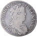 Munten, Frankrijk, Louis XIV, 1/2 Écu à la mèche longue, 1/2 Ecu, 1651, La