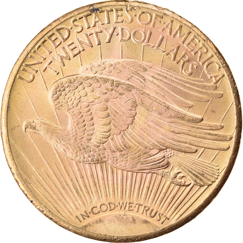 Moneda, Estados Unidos, Saint-Gaudens, $20, Double Eagle, 1927, U.S. Mint