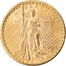 Monnaie, États-Unis, Saint-Gaudens, $20, Double Eagle, 1928, Philadelphie