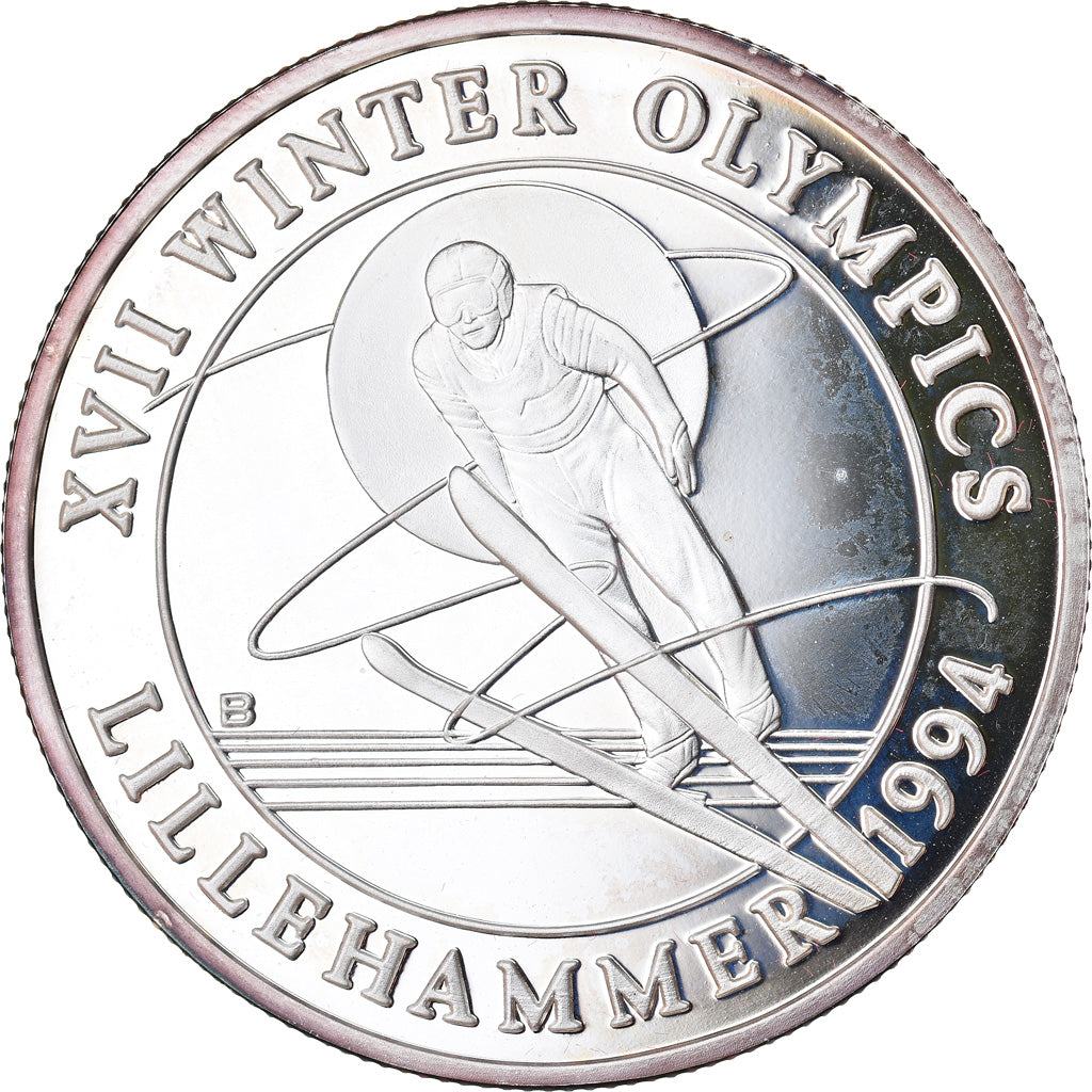 Monnaie, TURKS & CAICOS ISLANDS, 20 Crowns, 1993, Proof, FDC, Argent, KM:Pn3