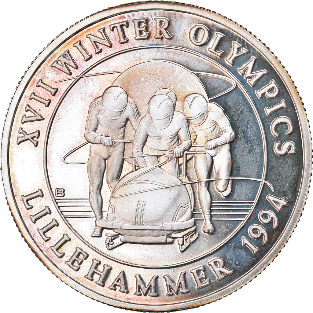 Coin, TURKS & CAICOS ISLANDS, 20 Crowns, 1993, Proof, MS(65-70), Silver, KM:Pn1