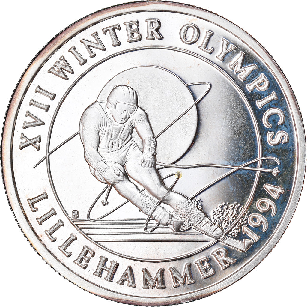 Moneda, ISLAS TURCAS Y CAICOS, 20 Crowns, 1993, Proof, FDC, Plata, KM:Pn2