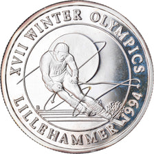 Moneda, ISLAS TURCAS Y CAICOS, 20 Crowns, 1993, Proof, FDC, Plata, KM:Pn2