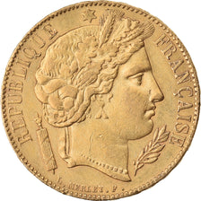 Coin, France, Cérès, 20 Francs, 1851, Paris, EF(40-45), Gold, KM:762