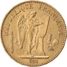 Monnaie, France, Génie, 20 Francs, 1878, Paris, SUP, Or, KM:825