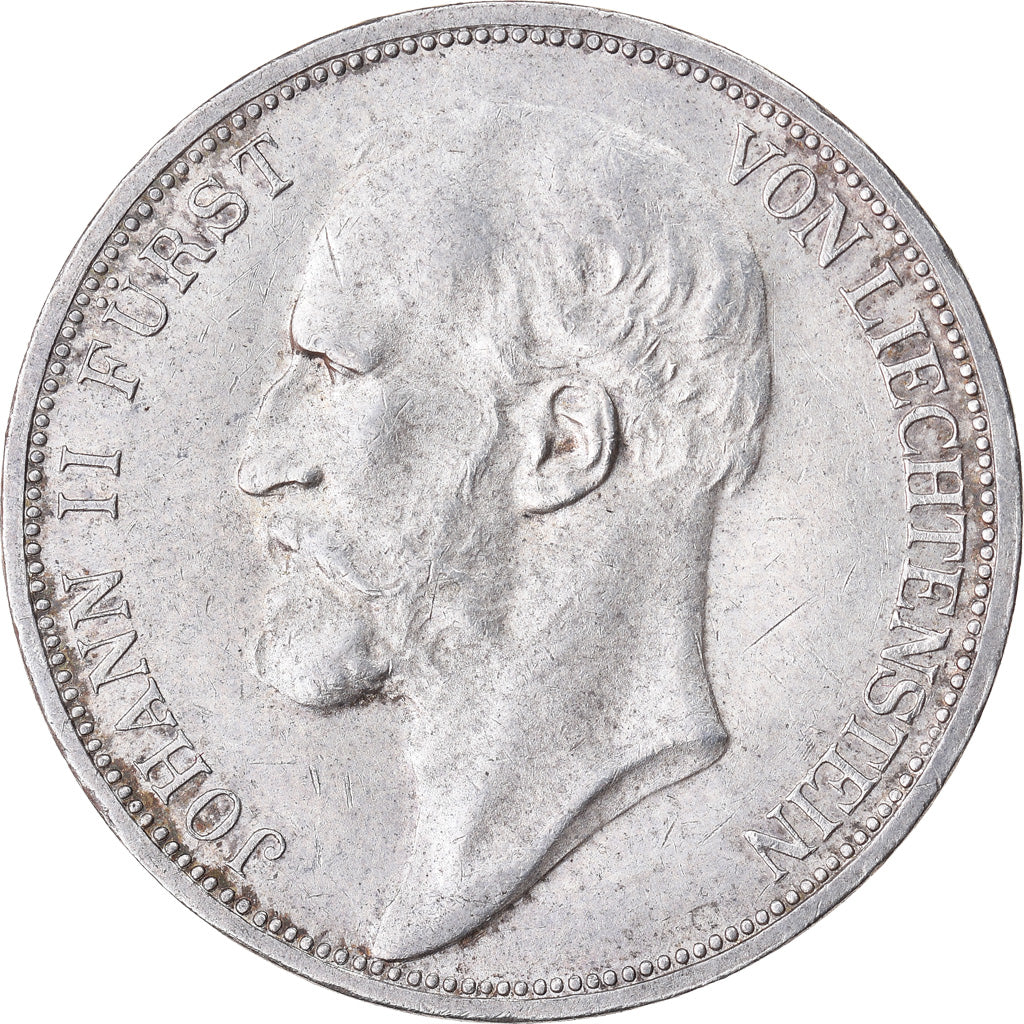 Monnaie, Liechtenstein, Prince John II, 2 Kronen, 1915, SUP, Argent, KM:3