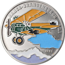 Coin, Benin, 200 Francs, 1995, MS(65-70), Nickel Bonded Steel, KM:17