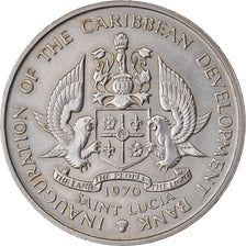 Monnaie, Saint Lucia, 4 Dollars, 1970, SUP, Copper-nickel, KM:11