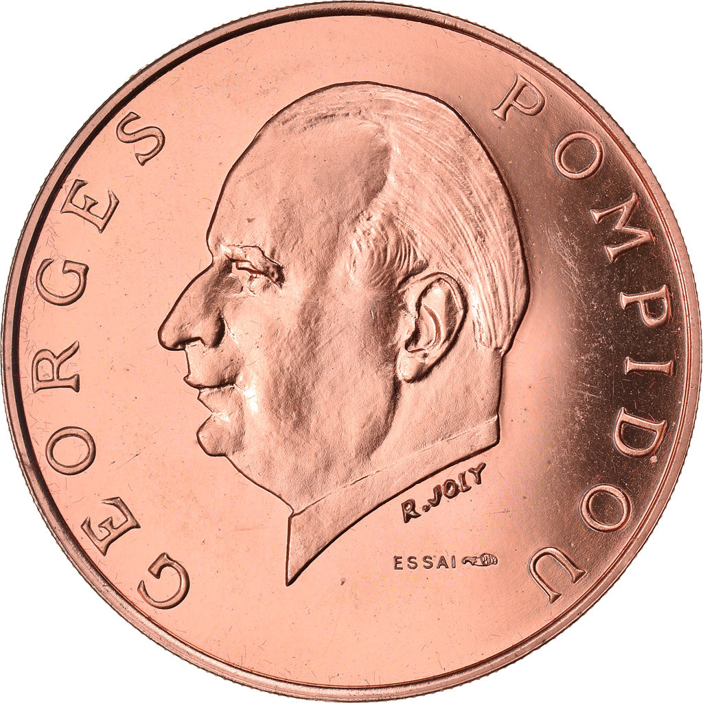 Coin, Gabon, 5000 Francs, 1971, Paris, ESSAI, MS(65-70), Copper-Aluminum-Nickel