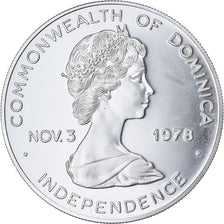 Coin, DOMINICA, 10 Dollars, 1979, Proof, MS(65-70), Silver, KM:16