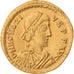 Moneda, Honorius, Solidus, 395-402, Milan, EBC, Oro, RIC:1206