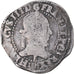 Münze, Frankreich, Henri III, Franc au Col Plat, 1584, Angers, S, Silber