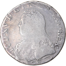 Moneta, Francja, Louis XV, Écu aux branches d'olivier, Ecu, 1727, Aix