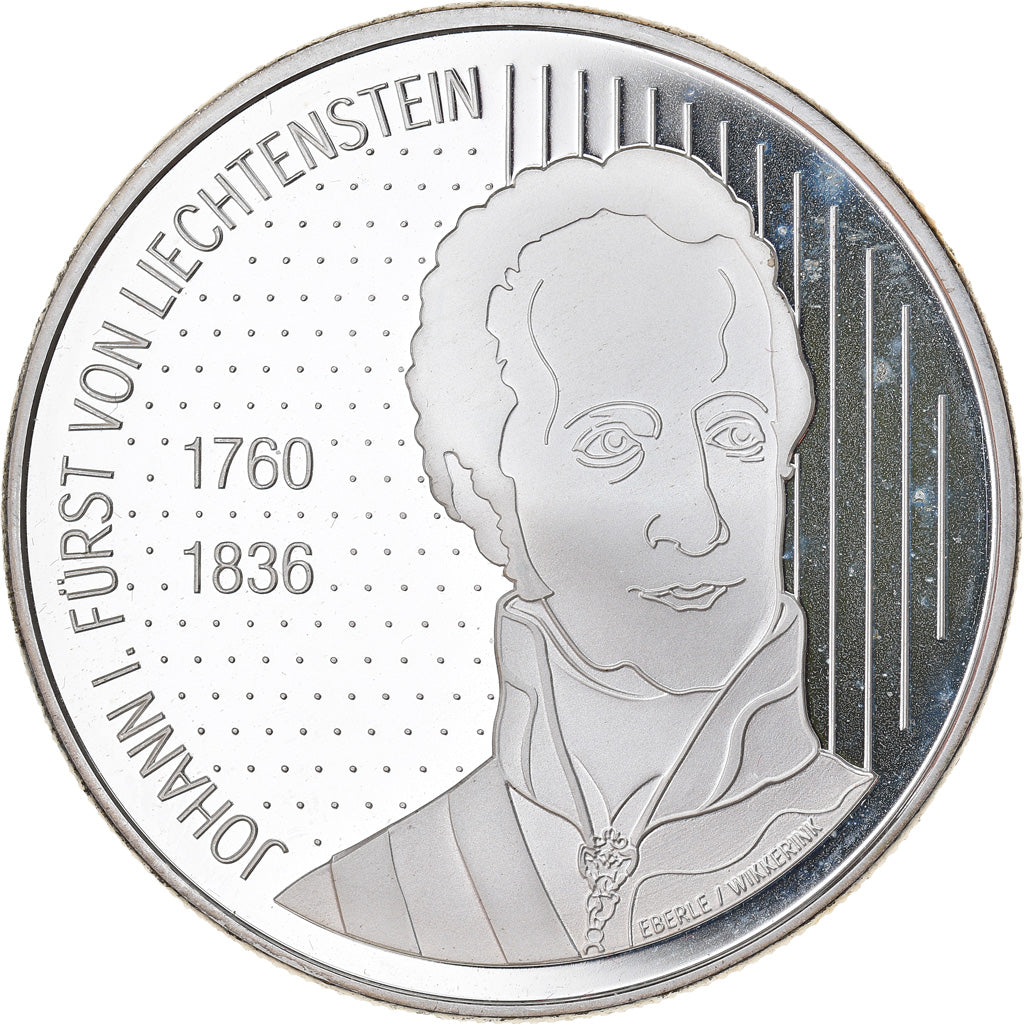 Münze, Liechtenstein, Prince Hans Adam II, 10 Franken, 2006, Bern, Proof, STGL