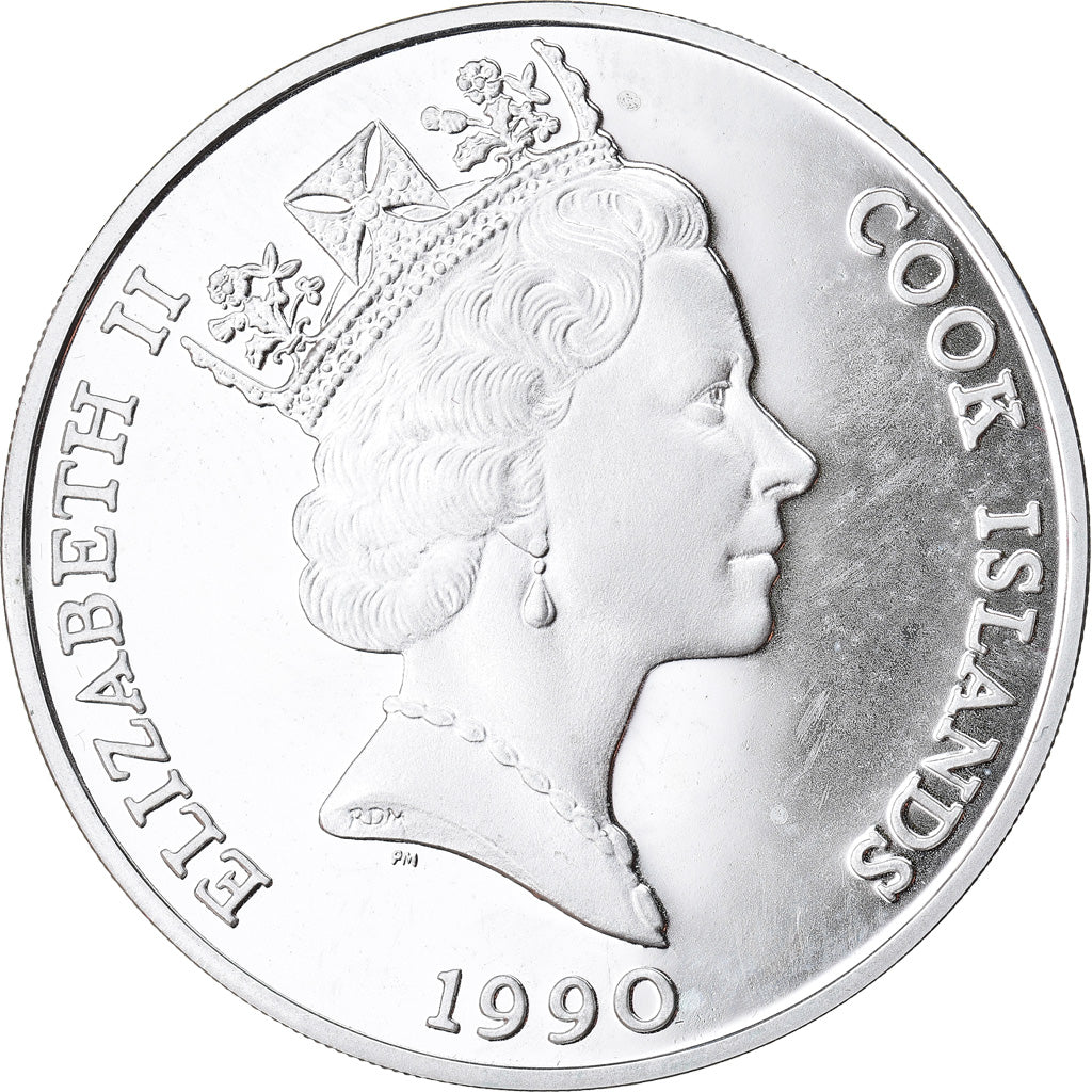 Coin, Cook Islands, Elizabeth II, 50 Dollars, 1990, Pobjoy Mint, Proof
