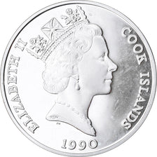 Coin, Cook Islands, Elizabeth II, 50 Dollars, 1990, Pobjoy Mint, Proof