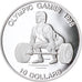 Moneta, Nauru, 10 Dollars, 1995, Proof, MS(65-70), Srebro, KM:9