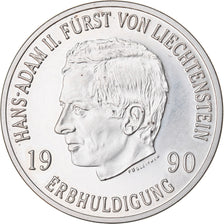 Monnaie, Liechtenstein, Prince Hans Adam II, 10 Franken, 1990, Proof, FDC