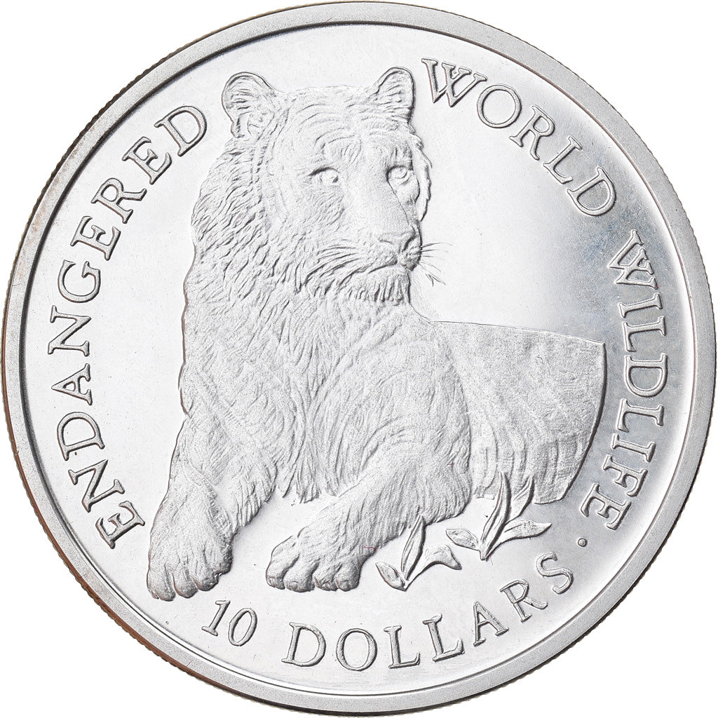 Coin, Cook Islands, Elizabeth II, 10 Dollars, 1990, Proof, MS(65-70), Silver