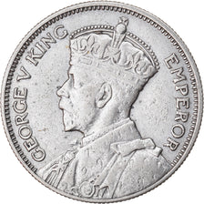 Coin, New Zealand, George V, Shilling, 1935, EF(40-45), Silver, KM:3