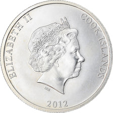 Münze, Cookinseln, 25 Cents, 2012, Proof, STGL, Silber, KM:New