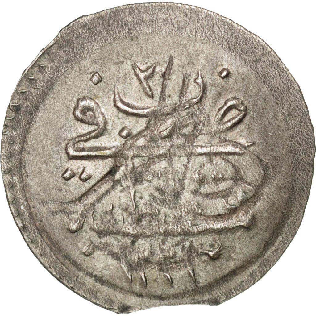TURKEY, Para, 1809, Qustantiniyah, KM #551, EF(40-45), Silver, 0.14