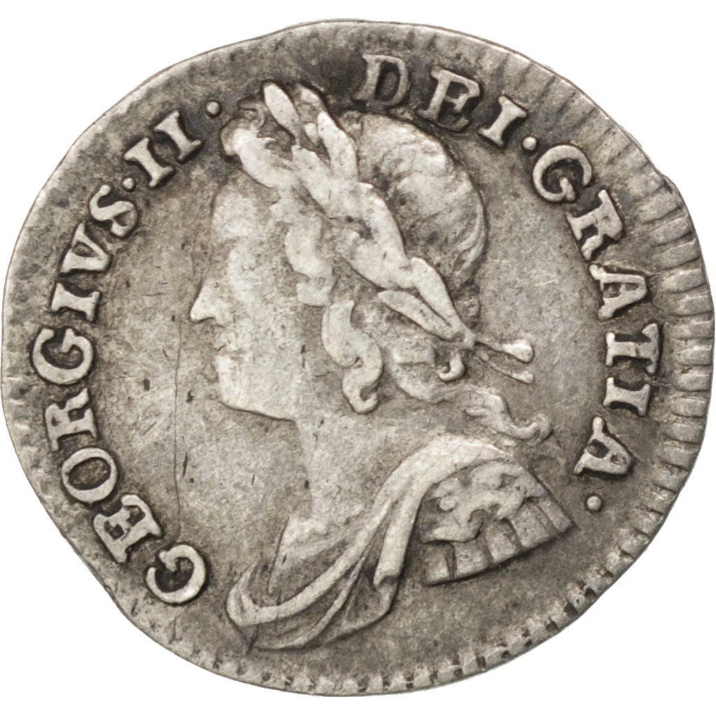 Great Britain, Penny, 1746, KM #567, EF(40-45), Silver, 0.48