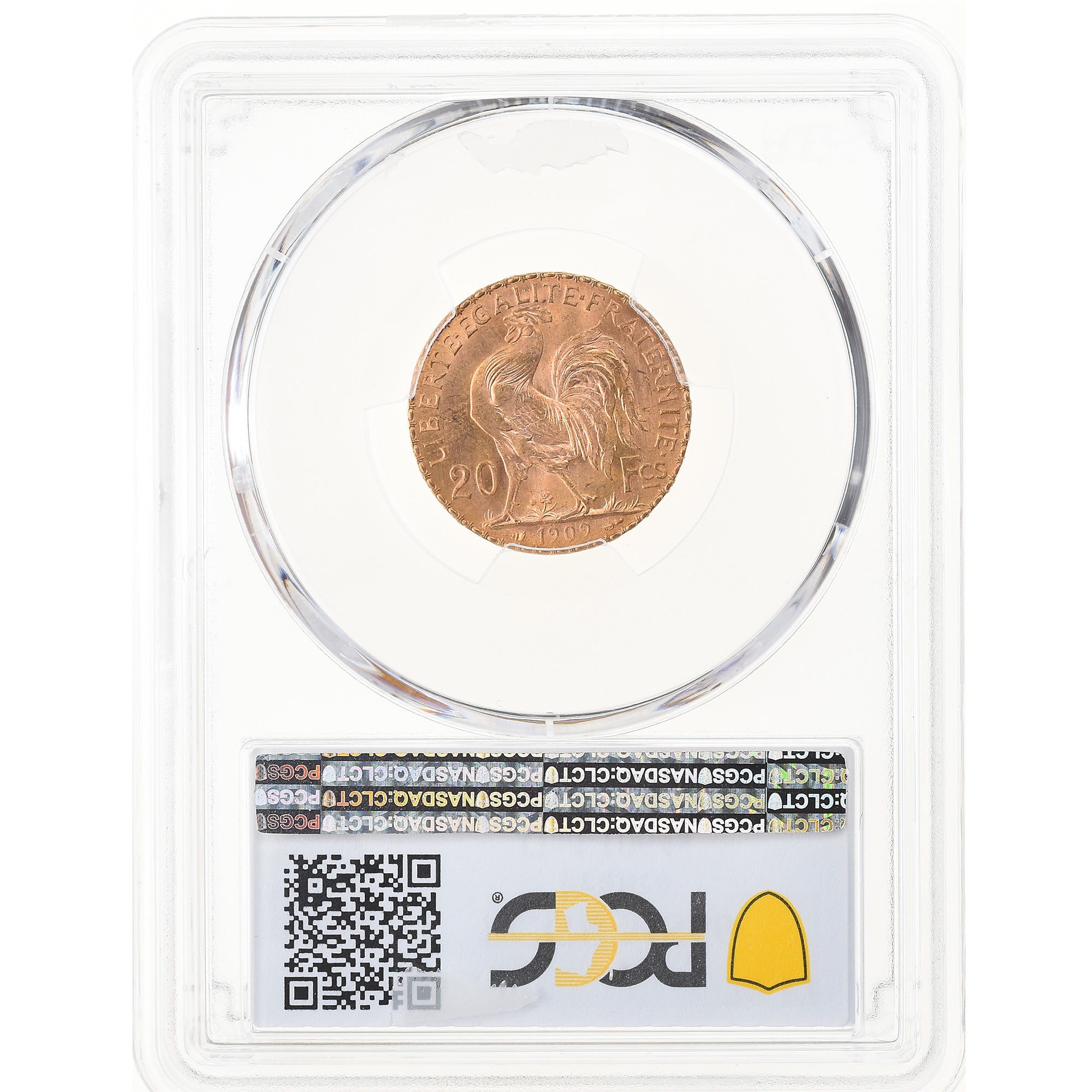 Monnaie, France, Marianne, 20 Francs, 1909, Paris, PCGS, MS66, FDC, Or