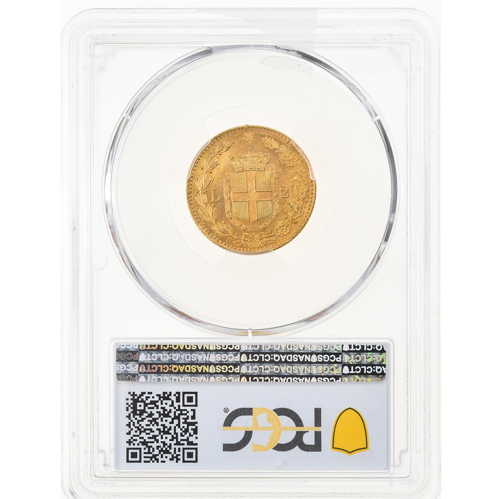 Monnaie, Italie, Umberto I, 20 Lire, 1881, Rome, PCGS, MS65, FDC, Or, KM:21