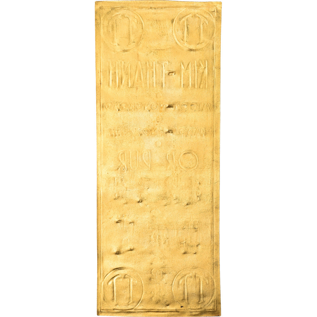 Monnaie, Indochine, Kim-Thanh, Gold plate, SUP, Or, Lecompte:327