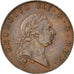 BERMUDA, Penny, 1793, KM #5, EF(40-45), Copper, 13.39