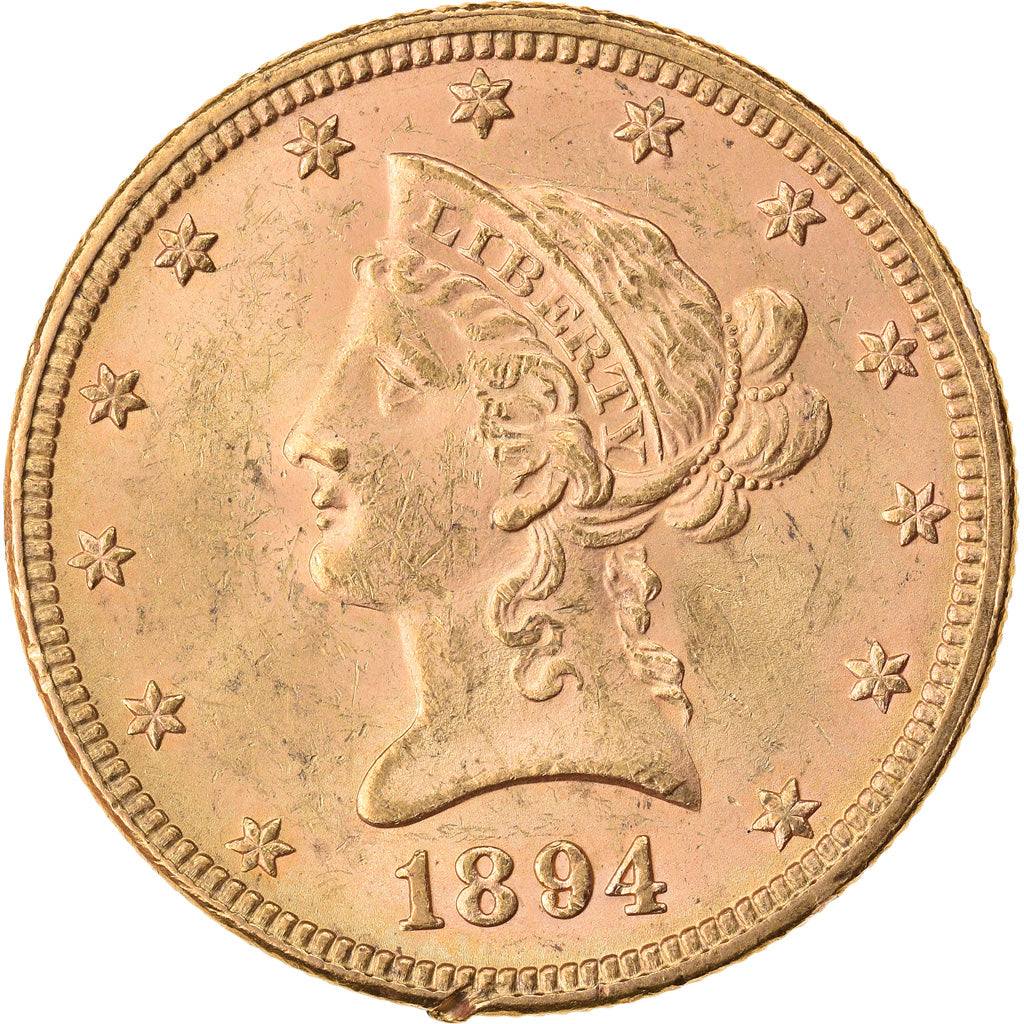 Moneta, Stati Uniti, Coronet Head, $10, Eagle, 1894, U.S. Mint, Philadelphia