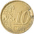 Belgium, 10 Euro Cent, 2001, Fautée, EF(40-45), Aluminum-Bronze