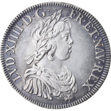 Munten, Frankrijk, Louis XIV, Écu à la mèche courte, Ecu, 1643, Paris, PR