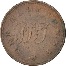 Coin, SAINT HELENA & ASCENSION, Halfpenny, VF(30-35), Copper, KM:Tn1