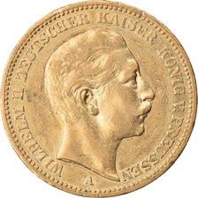 Monnaie, Etats allemands, PRUSSIA, Wilhelm II, 20 Mark, 1890, Berlin, SUP, Or