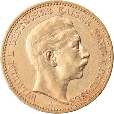 Coin, German States, PRUSSIA, Wilhelm II, 20 Mark, 1892, Berlin, MS(60-62)
