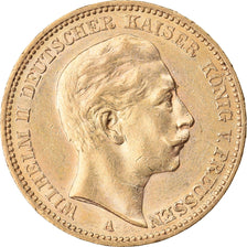 Moneta, Stati tedeschi, PRUSSIA, Wilhelm II, 20 Mark, 1903, Berlin, SPL, Oro