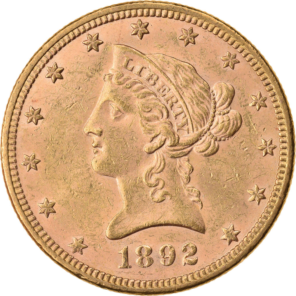 Münze, Vereinigte Staaten, Coronet Head, $10, Eagle, 1892, U.S. Mint