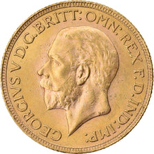 Coin, South Africa, George V, Sovereign, 1930, MS(60-62), Gold, KM:A22