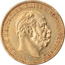 Moneda, Estados alemanes, PRUSSIA, Wilhelm I, 20 Mark, 1872, Berlin, EBC, Oro