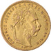 Moneda, Hungría, Franz Joseph I, 8 Forint 20 Francs, 1885, Kormoczbanya, MBC+