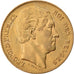 Moeda, Bélgica, Leopold I, 20 Francs, 20 Frank, 1865, MS(60-62), Dourado, KM:23