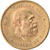 Coin, Netherlands, William III, 10 Gulden, 1877, MS(60-62), Gold, KM:106