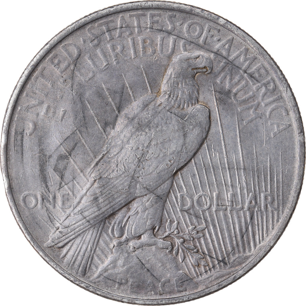 Coin, United States, Peace Dollar, Dollar, 1922, U.S. Mint, Philadelphia