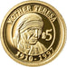 Coin, Nauru, Mother Teresa, 5 Dollars, 2010, MS(65-70), Gold