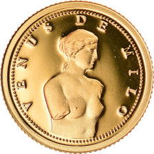 Moneda, Andorra, Vénus de Milo, 5 Dollars, 2008, FDC, Oro