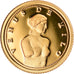 Moneda, Andorra, Vénus de Milo, 5 Dollars, 2008, FDC, Oro