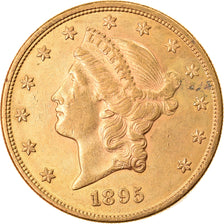 Coin, United States, Liberty Head, $20, Double Eagle, 1895, U.S. Mint